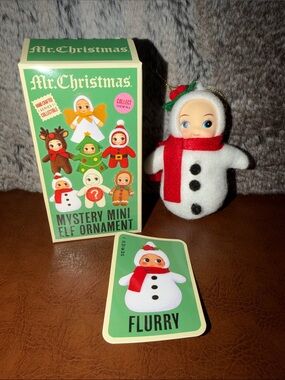 Flurry Mystery Mini Elf Ornament